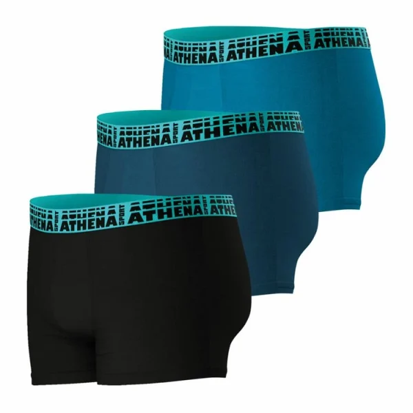 Athena Lot De 3 Boxers Homme Easy Sport Acheter 4