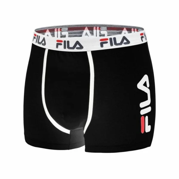 mode FILA Lot De 2 Boxers Coton Homme FU5040 Army And Uni 4