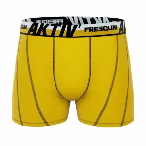 marques pas cher FREEGUN Lot De 6 Boxers Coton Homme AKTIV Sport 12