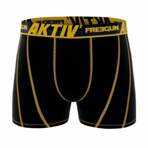 marques pas cher FREEGUN Lot De 6 Boxers Coton Homme AKTIV Sport 14