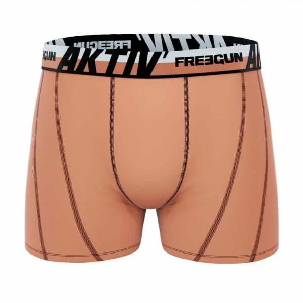 marques pas cher FREEGUN Lot De 6 Boxers Coton Homme AKTIV Sport 6