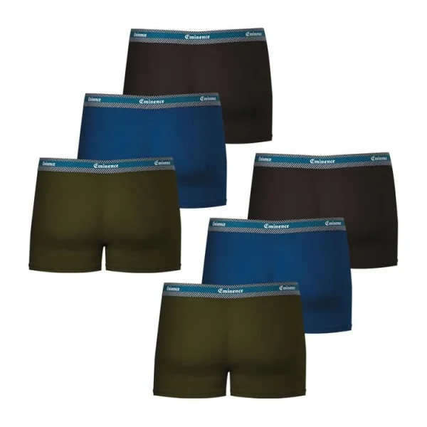 Eminence Lot De 6 Boxers Homme Sélection En Coton Bio Paiement sécurisé 4