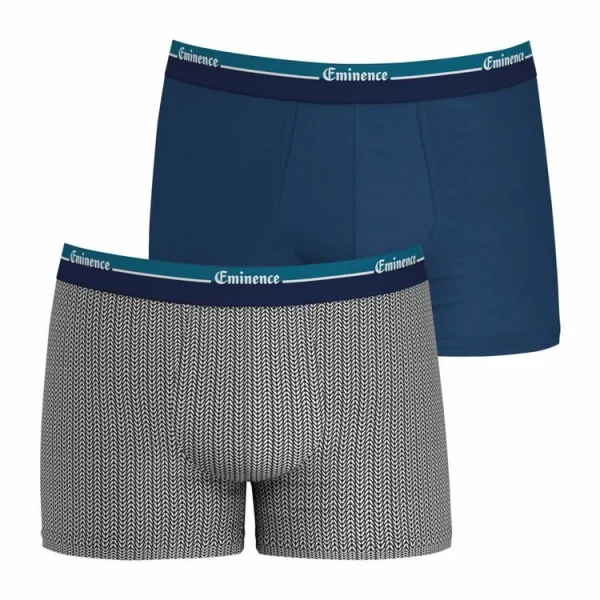 exclusivement disponibles Eminence Lot De 2 Boxers Homme Edition Coton Bio 1