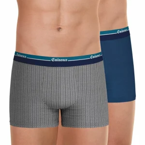 exclusivement disponibles Eminence Lot De 2 Boxers Homme Edition Coton Bio 10