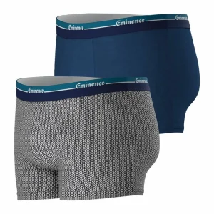 exclusivement disponibles Eminence Lot De 2 Boxers Homme Edition Coton Bio 12