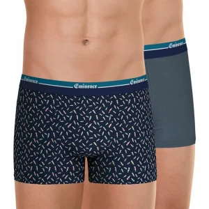 exclusivement disponibles Eminence Lot De 2 Boxers Homme Edition Coton Bio 18