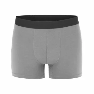 garantis authentique MY ESSENTIAL Lot De 4 Boxers Homme En Coton Bio My Esssential Gris 16