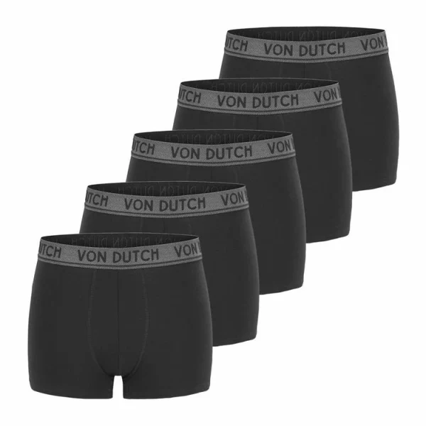 officiel VONDUTCH Lot De 5 Boxers Coton Homme Original 1